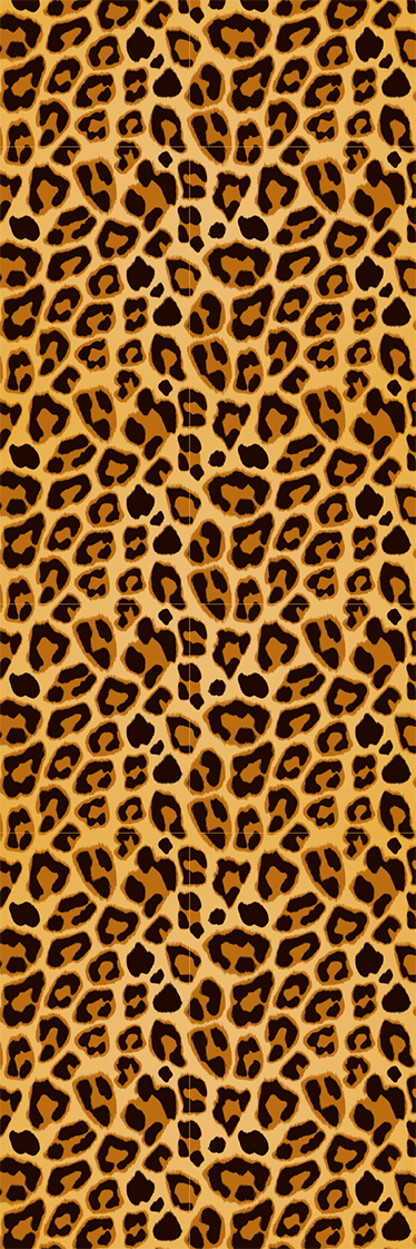 Dywan winylowy zwierzęta wzór leoparda - TenStickers