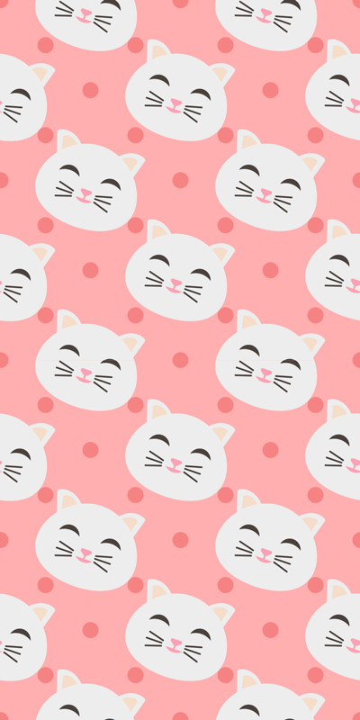 Dywan winylowy zwierzęta zabawne małe koty - TenStickers