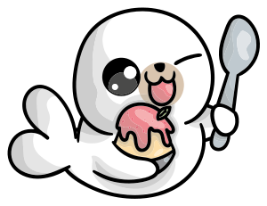 Dywan winylowy zwierzęta anime mały foka - TenStickers