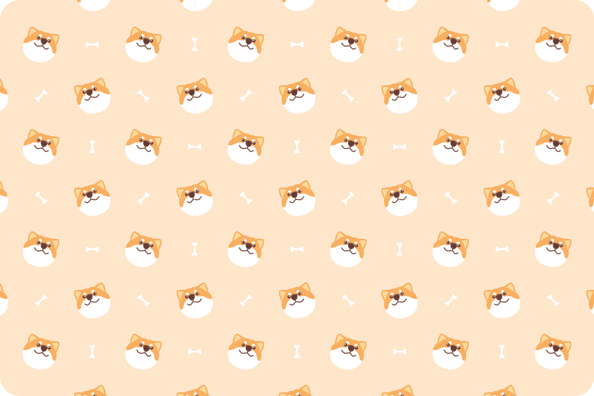 Dywan winylowy zwierzęta urocza twarz psa - TenStickers