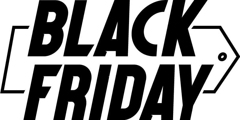 Dywan winylowy black friday nowoczesna kursywa - TenStickers