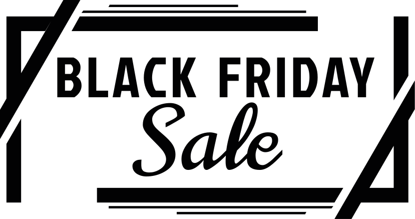 Dywan winylowy black friday w promocji w pudełku - TenStickers