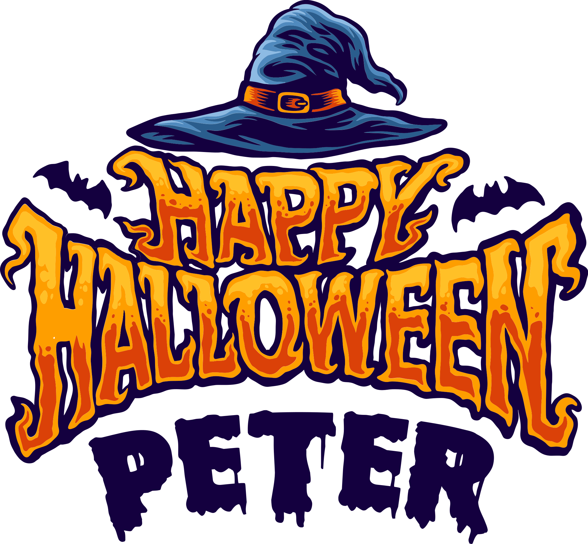 Dywan winylowy na halloween z personalizacją - TenStickers