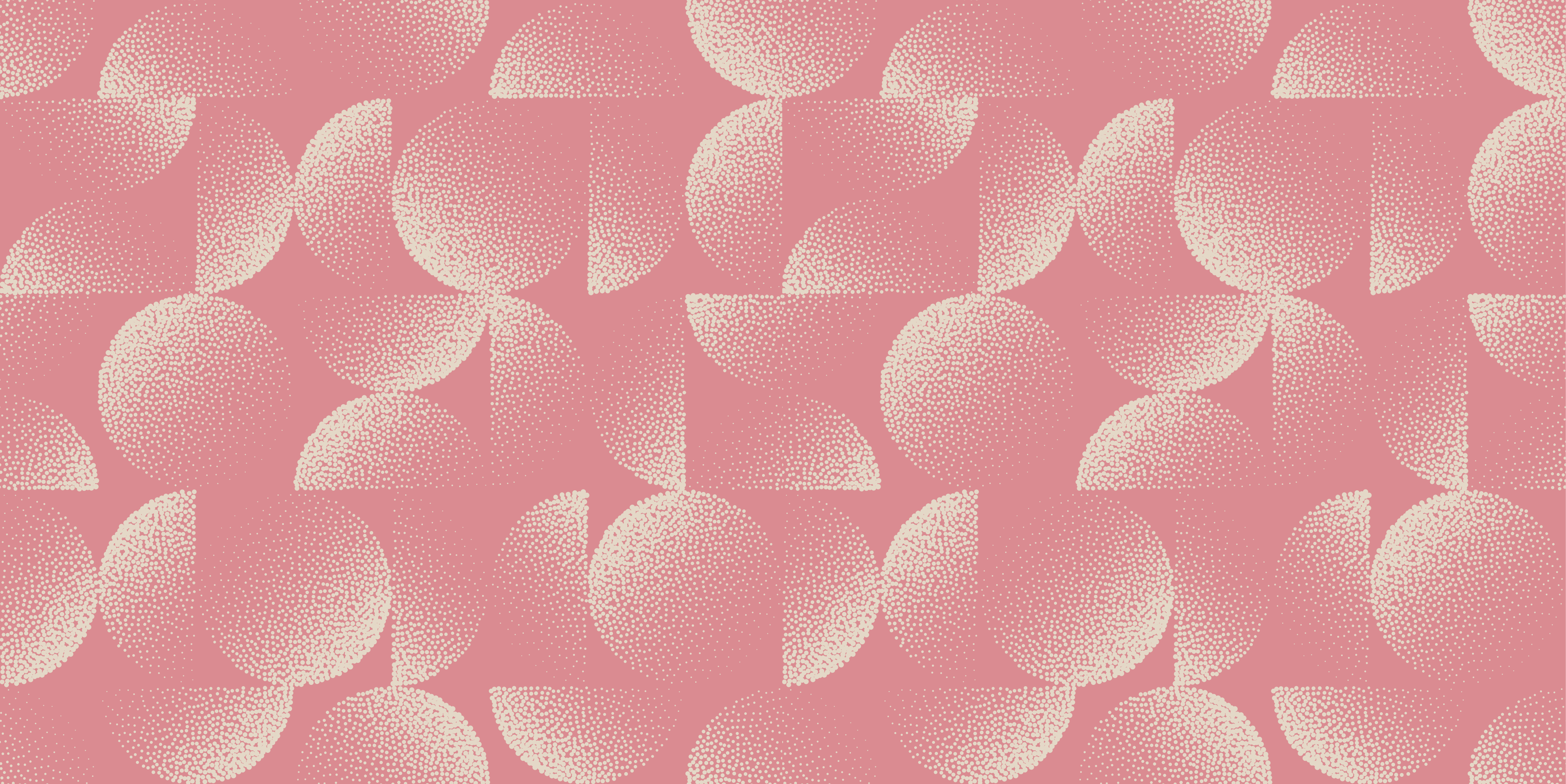 Dywan winylowy do jadalni w pastelowe półkola - TenStickers