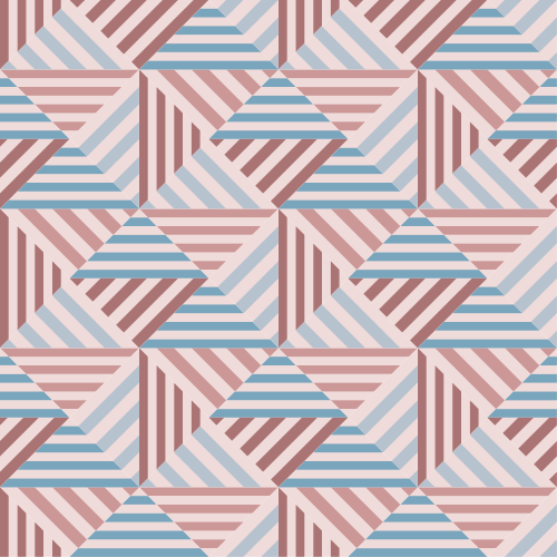 Dywan winylowy do jadalni w abstrakcyjnej geometrii - TenStickers