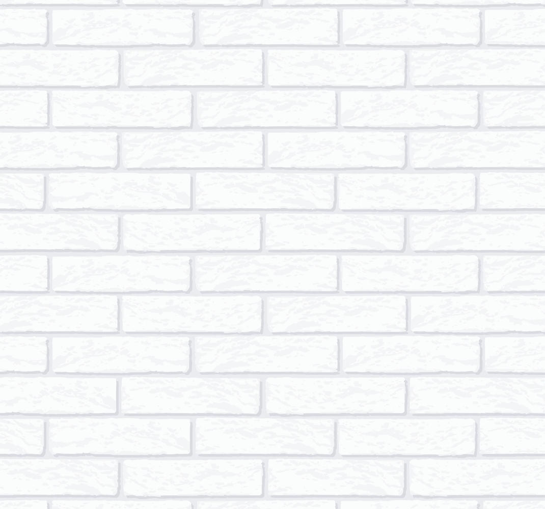 Dywan winylowy do kuchni w biały ceglasty wzór - TenStickers