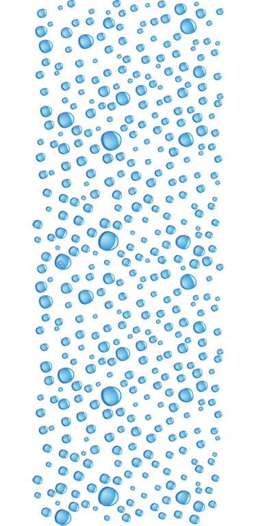 Dywan winylowy do łazienki krople wody - TenStickers