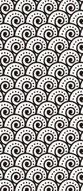 Dywan winylowy do łazienki efekt tsunami - TenStickers