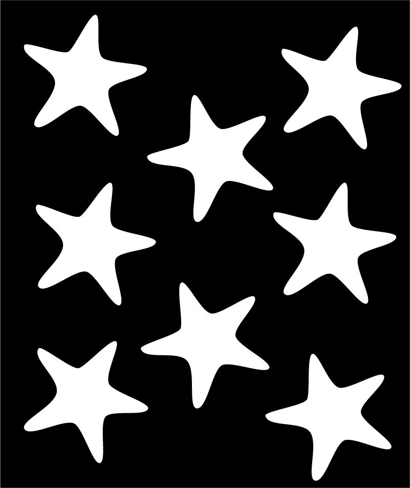 Dywan winylowy do łazienki gwiazdy morskie - TenStickers