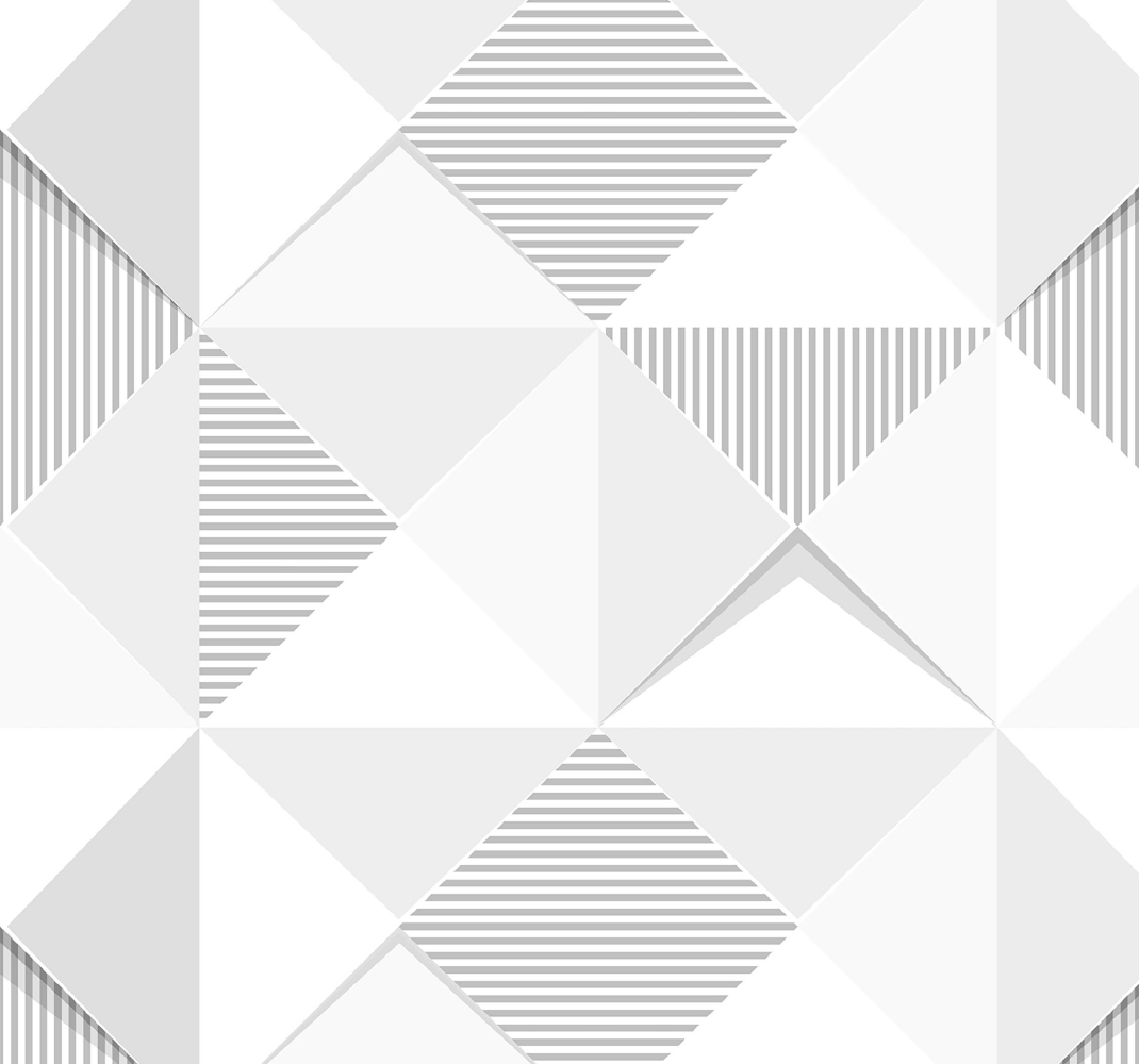 Dywan winylowy wzór geometryczny 3d białe kwadraty - TenStickers