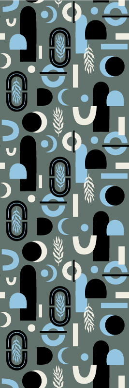 Dywan winylowy wzór geometryczny tło abstrakcyjne - TenStickers