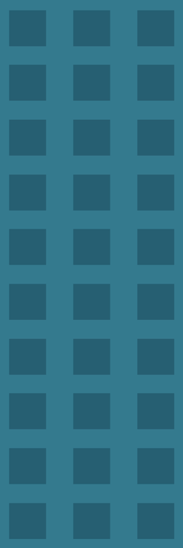 Dywan winylowy wzór geometryczny niebieski w kwadraty - TenStickers