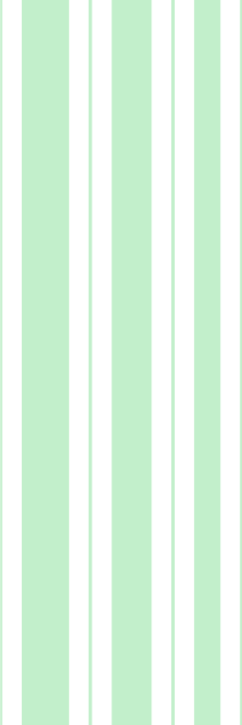 Dywan winylowy do salonu zielone pionowe paski - TenStickers