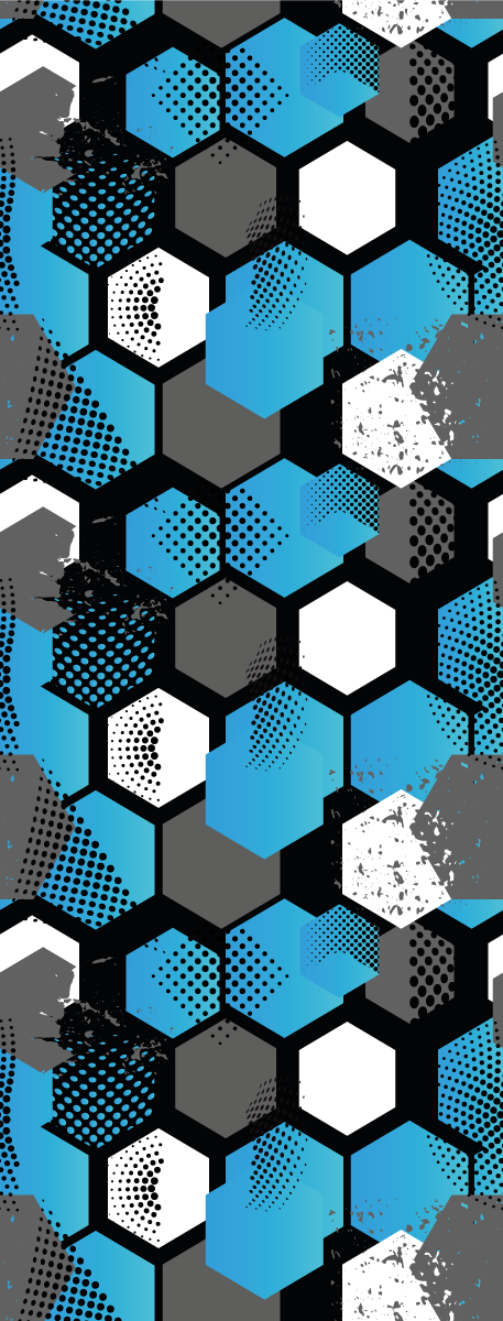 Dywan winylowy do salonu tło piłkarskie w gradientach - TenStickers
