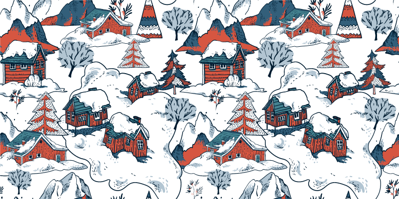 Dywan winylowy natura góry polskie - TenStickers