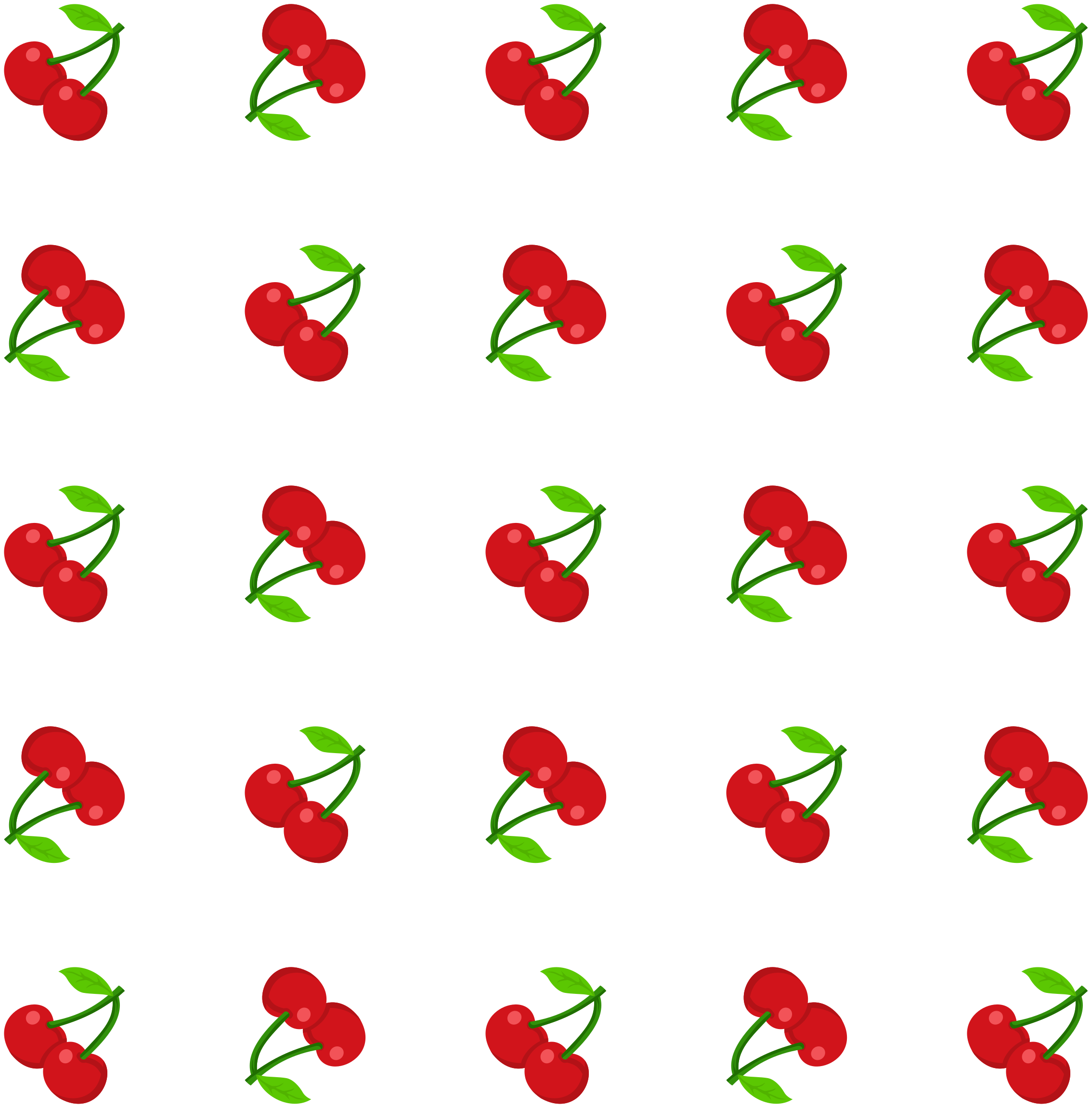 Dywan winylowy natura wzór wiśniowy - TenStickers