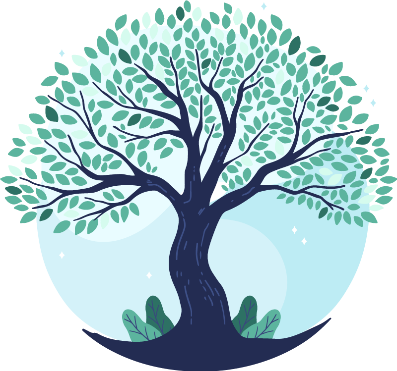 Dywan winylowy natura z bujnym wzorem drzew - TenStickers