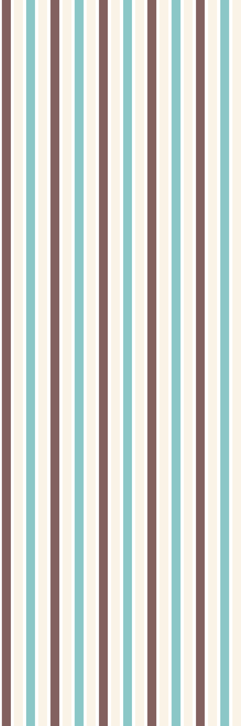 Dywan winylowy do salonu w retro niebiesko-białym wzorze - TenStickers