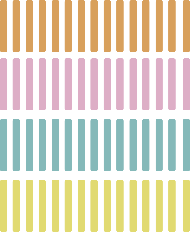 Dywan winylowy wzór geometryczny naklejki konfetti - TenStickers