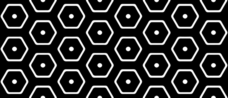 Dywan winylowy wzór geometryczny w stylu minimalistycznym - TenStickers