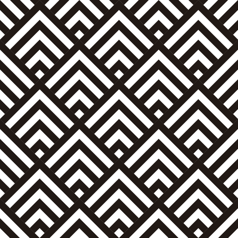 Dywan winylowy wzór geometryczny diamenty - TenStickers