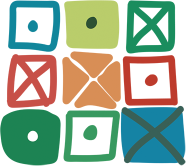 Dywan winylowy wzór geometryczny różne kwadraty - TenStickers