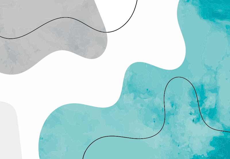 Dywan winylowy wzór geometryczny w kształty akwarelowe - TenStickers