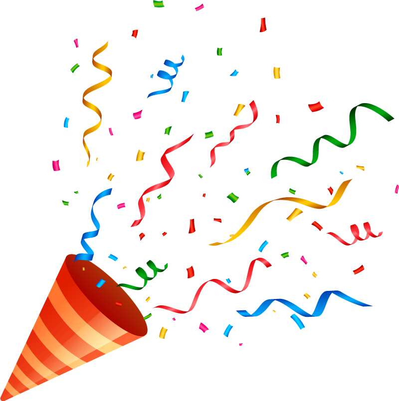 Dywan winylowy wzór geometryczny konfetti na uroczystości - TenStickers