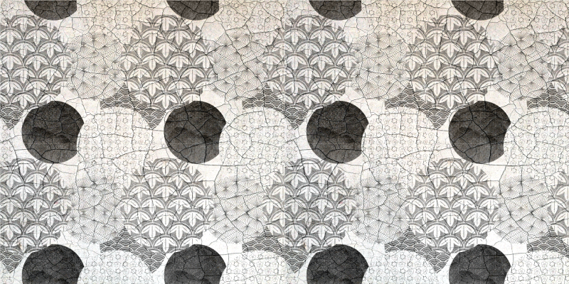 Dywan winylowy wzór geometryczny w stylu orientalnym - TenStickers