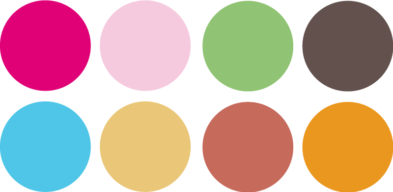 Dywan winylowy dla dziecka kolorowe okręgi - TenStickers