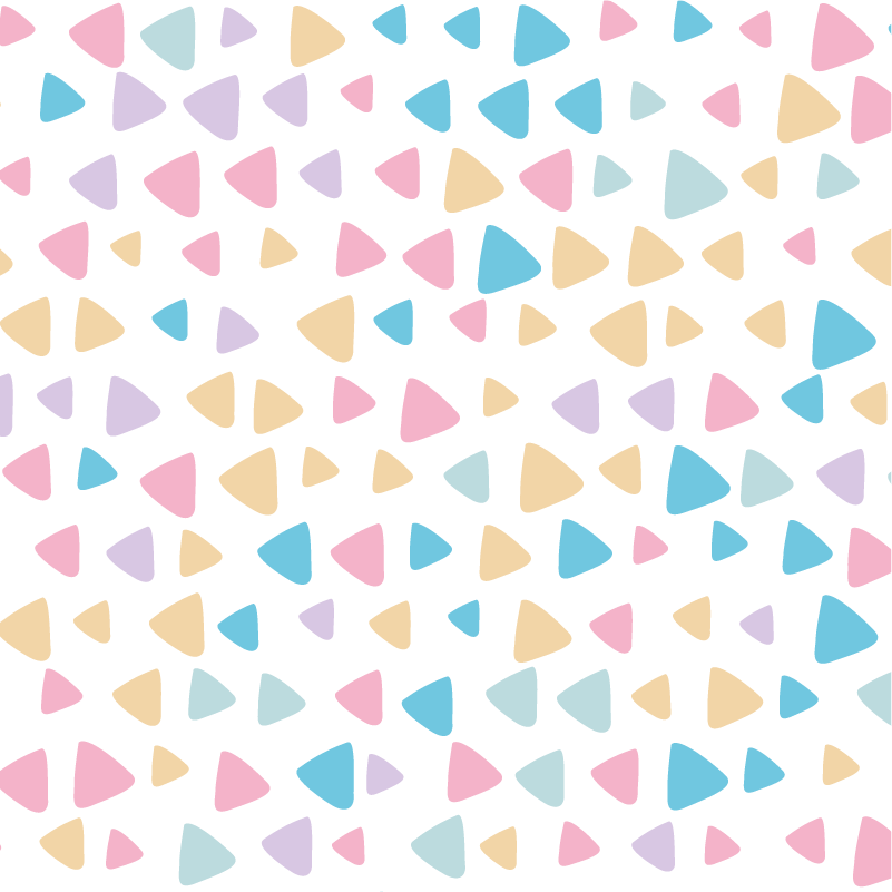 Dywan winylowy dla dziecka w pastelowe wzory - TenStickers