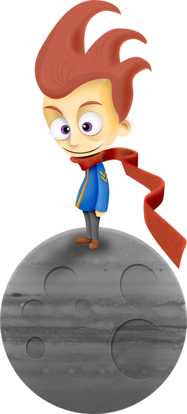 Dywan winylowy dla dziecka z przenośnym księciem - TenStickers