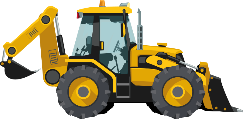 Dywan winylowy dla dziecka traktor w realistycznym stylu - TenStickers