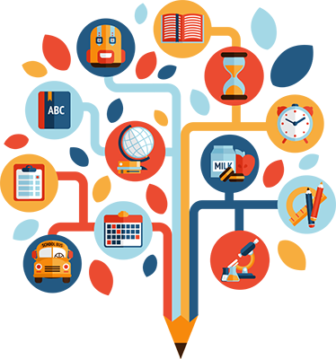 Dywan winylowy dla dziecka drzewo nauki - TenStickers