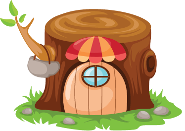 Dywan winylowy dla dziecka domek na drzewie - TenStickers