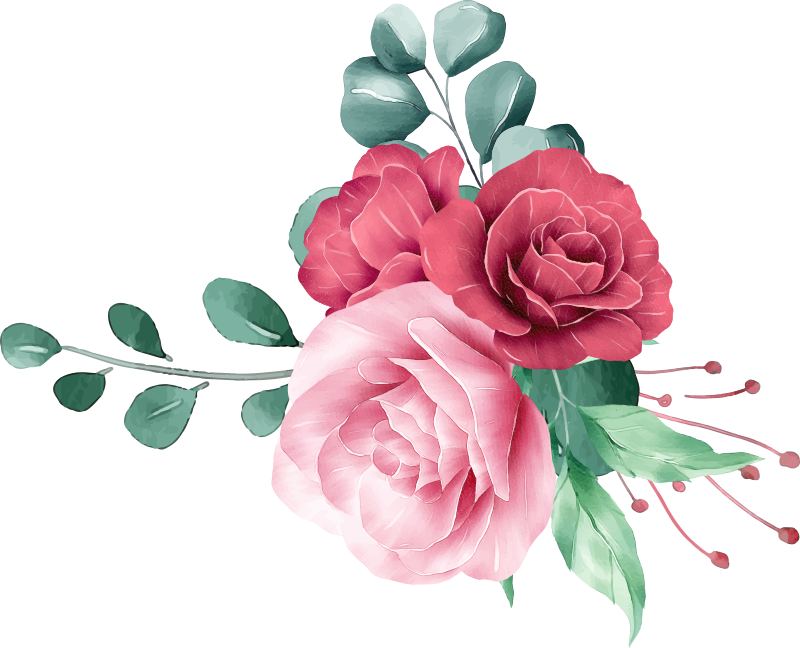 Dywan winylowy do salonu bukiet piwonii - TenStickers