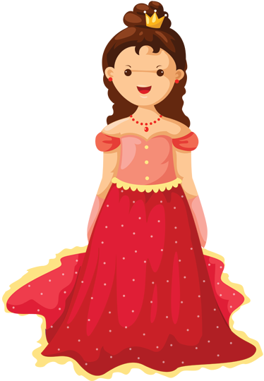 Dywan winylowy dla dziecka z ilustracją królowej - TenStickers