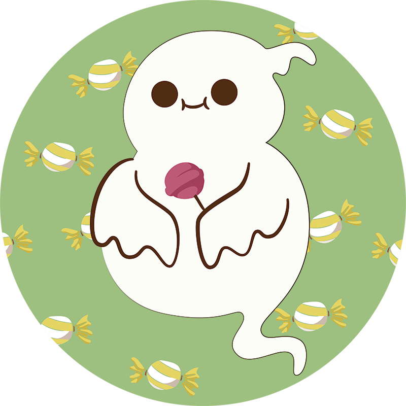 Dywan winylowy dla dziecka wesoły duch - TenStickers