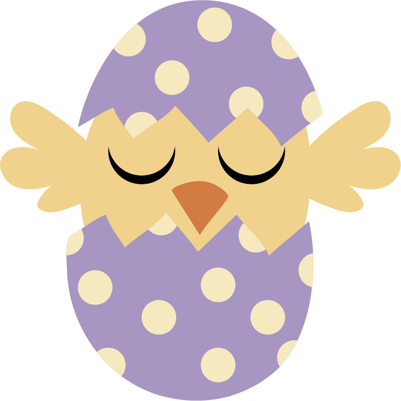 Dywan winylowy dla dziecka z ptaszkiem wielkanocnym - TenStickers