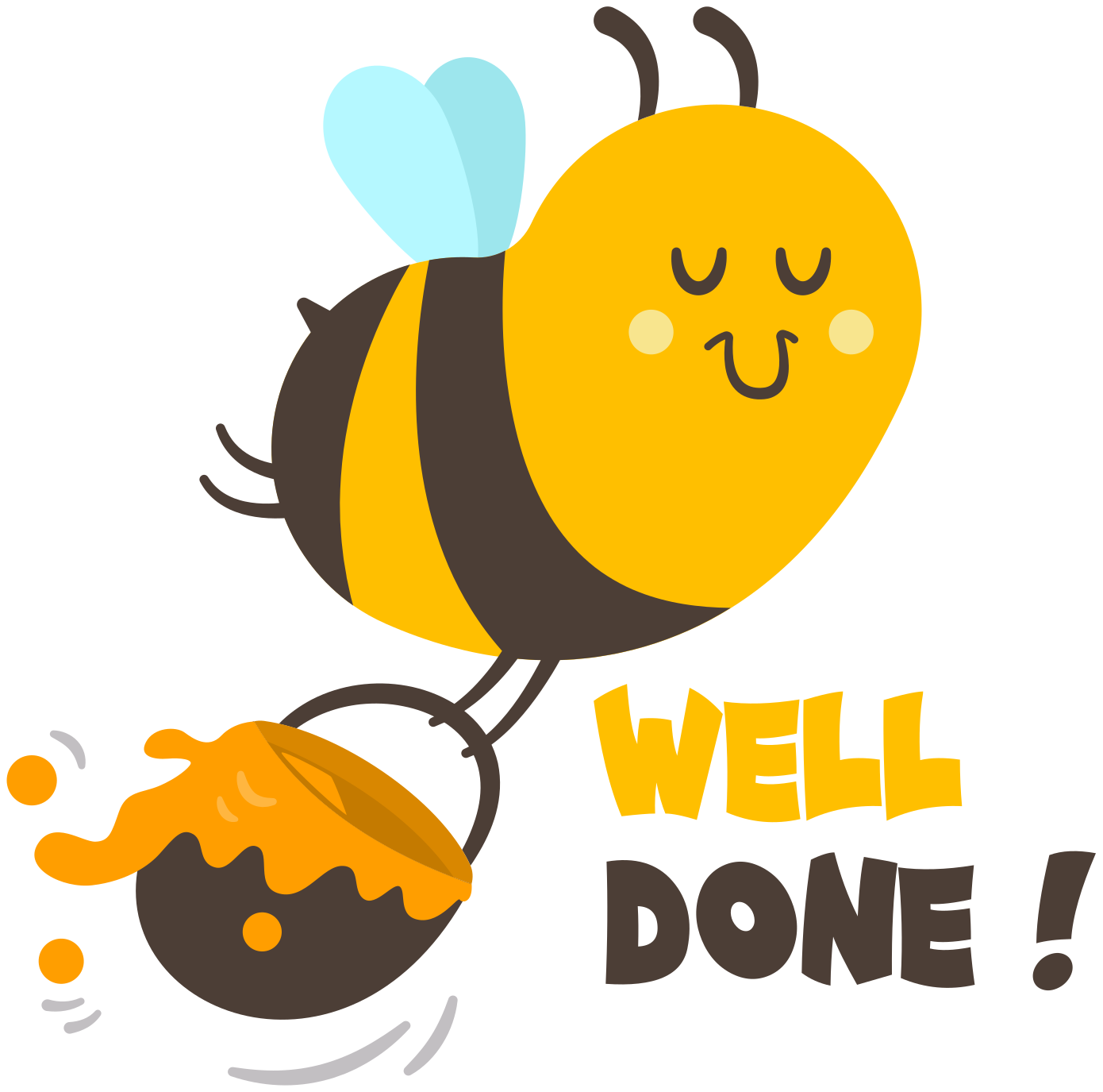 Dywan winylowy dla dziecka pracowita pszczółka - TenStickers