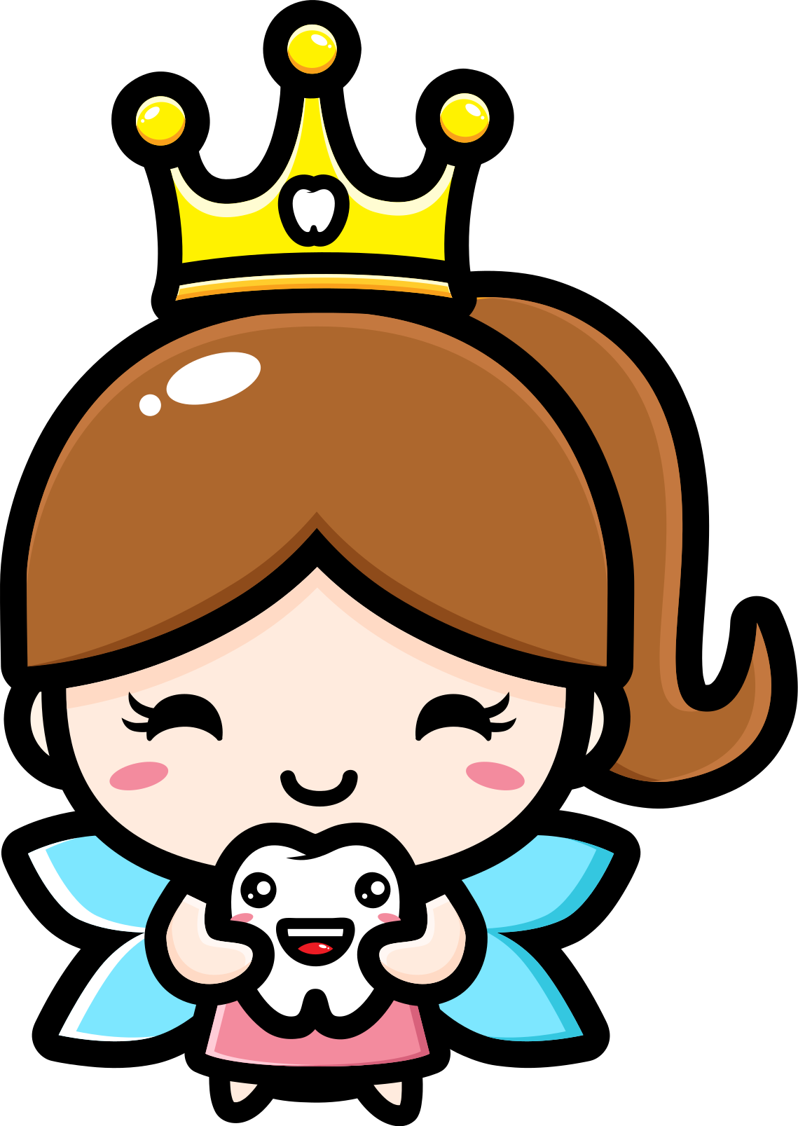 Dywan winylowy dla dziecka z uroczym motywem wróżki zębuszki - TenStickers