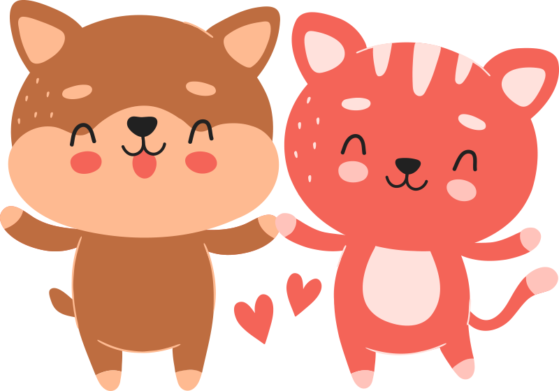 Dywan winylowy dla dziecka z odznaką przyjaźni psa - TenStickers