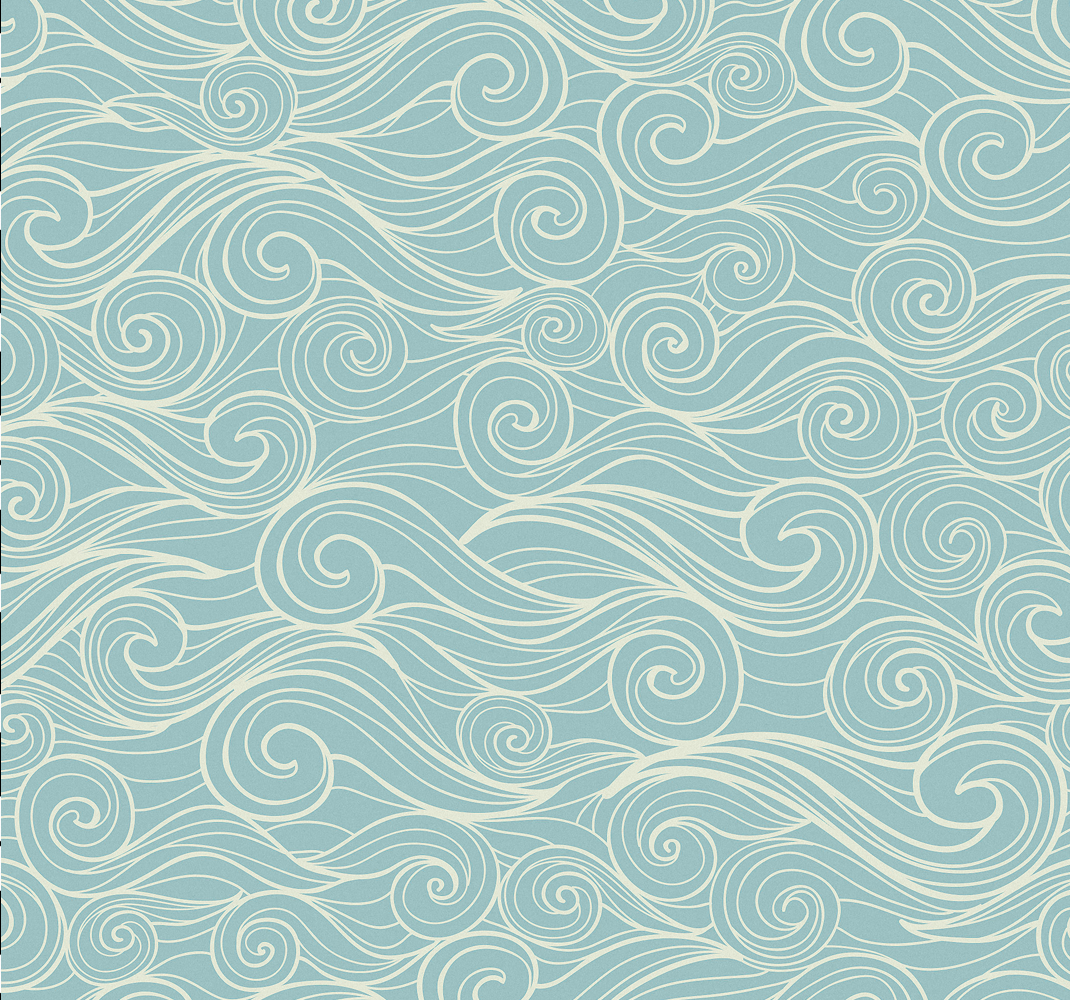 Dywan winylowy do łazienki ocean z falami - TenStickers