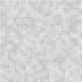 Dywan winylowy do łazienki mozaika białoszara - TenStickers