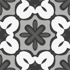 Dywan winylowy do łazienki w szarym stylu gracia - TenStickers