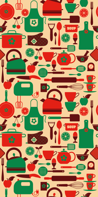 Dywan winylowy do kuchni na meble kuchenne - TenStickers