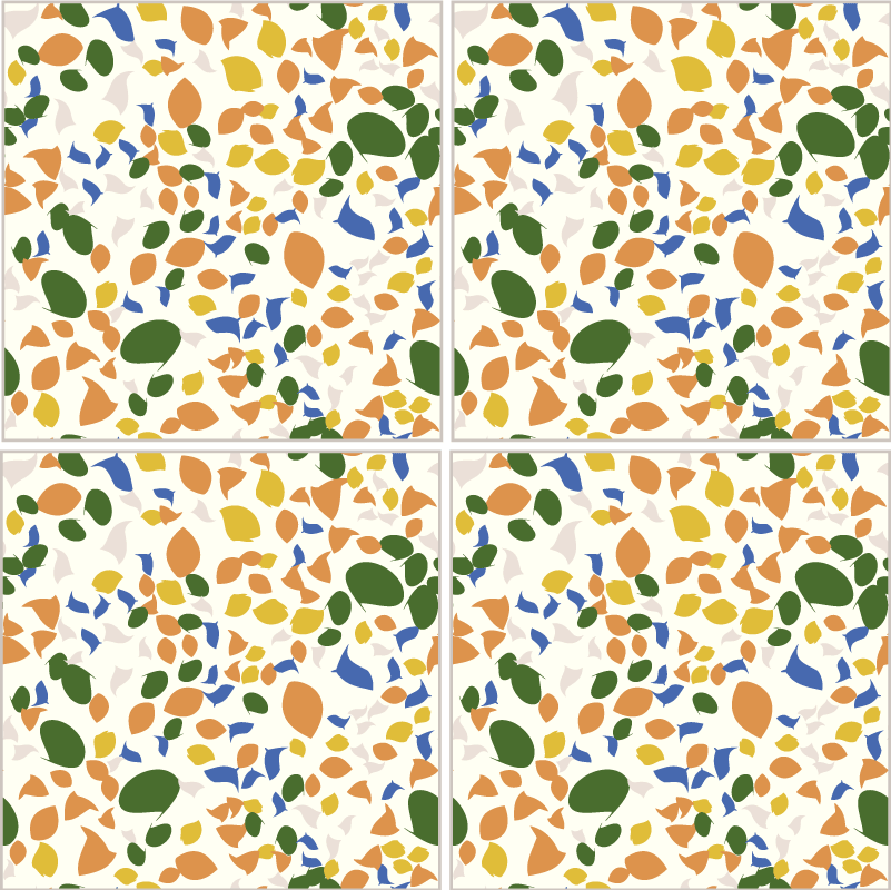 Dywan winylowy do kuchni w stylu terrazzo - TenStickers
