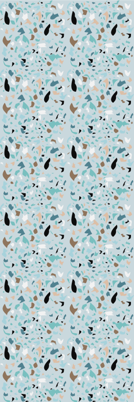 Dywan winylowy do salonu w stylu terrazzo - TenStickers