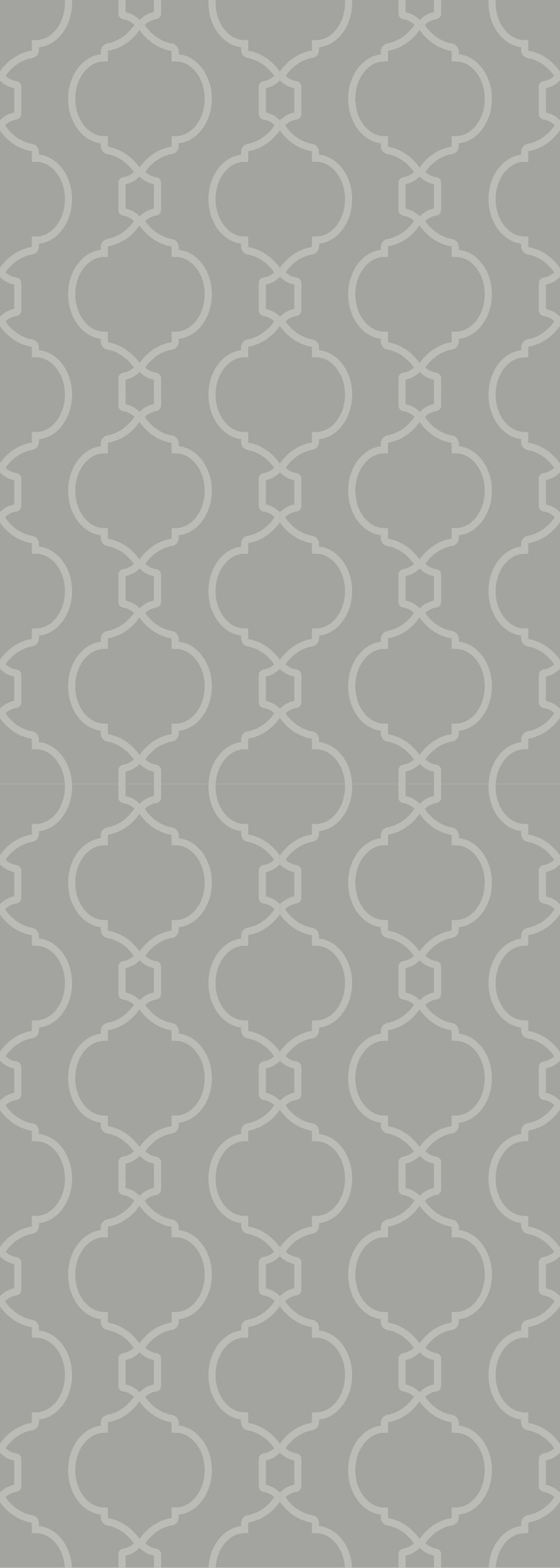 Dywan winylowy do salonu w szarym geometrycznym wzorze - TenStickers