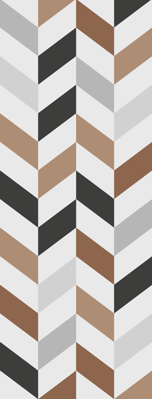 Dywan winylowy do biura kolorowe bloki geometryczne - TenStickers